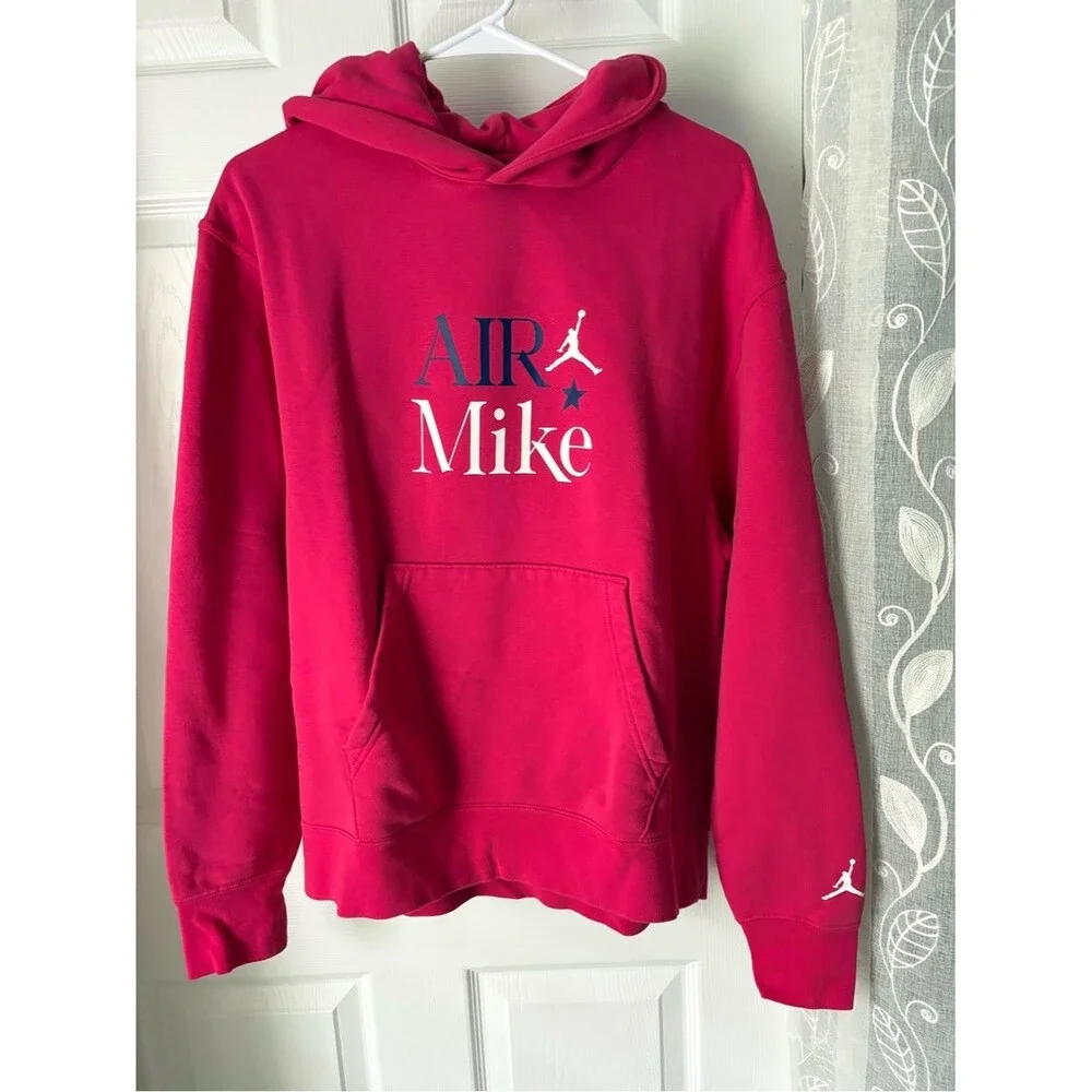 Jordan Air Mike Sport DNA Fleece Pullover Hoodie cotton blend Mens Sz Medium